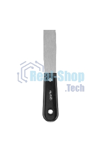 Шпательная лопатка Sparta стальная, 25 мм, полированная, пластмассовая ручка