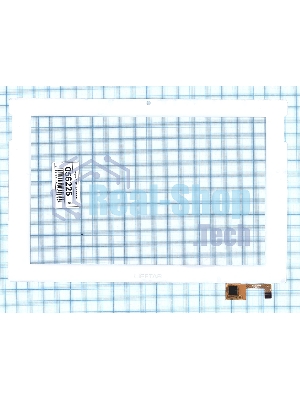 Сенсорное стекло (тачскрин) DY10118 (V4) белое