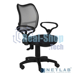 Кресло компьютерное Бюрократ Ch-599AXSN спинка сетка черный, сиденье черный TW-11