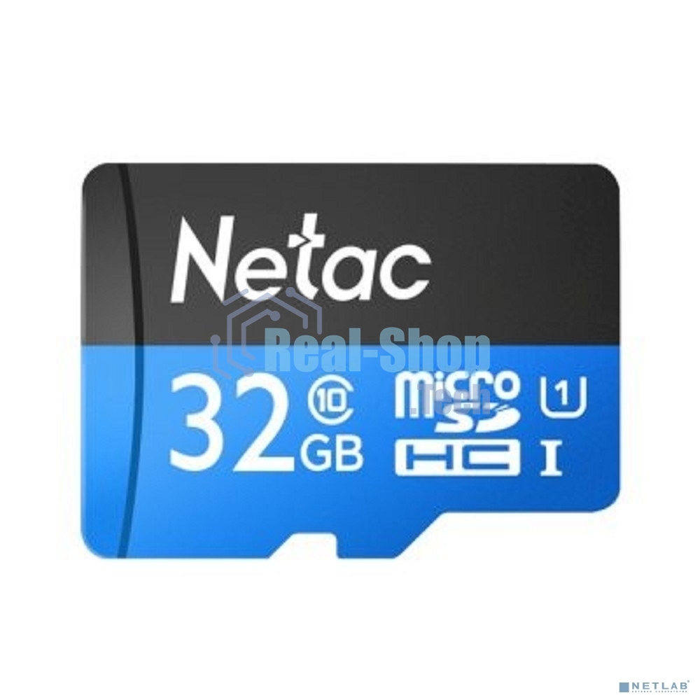 Флеш карта microSDHC 32Gb Netac P500 NT02P500STN-032G-S (без SD адаптера) 80Mb/s
