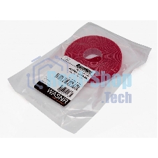 Лента (липучка) Hyperline WASNR-5x25-RD в рулоне, ширина 25 мм, длина 5 м, красная