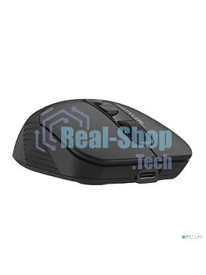 Мышь беспроводная A4Tech Fstyler FB10CS черный, 2000 dpi, радиоканал, Bluetooth, USB, кнопки - 4
