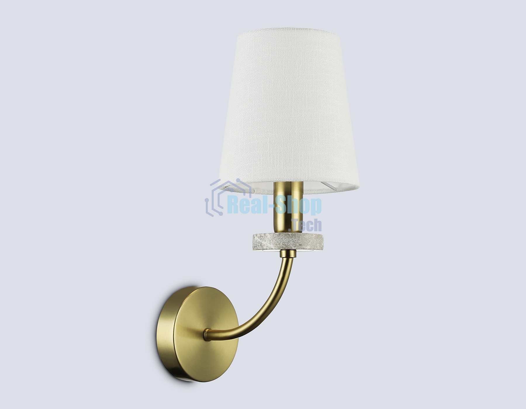 Настенный светильник Ambrella light LH75359 SB/WH бронза/белый E14 max 40W 140*205*350