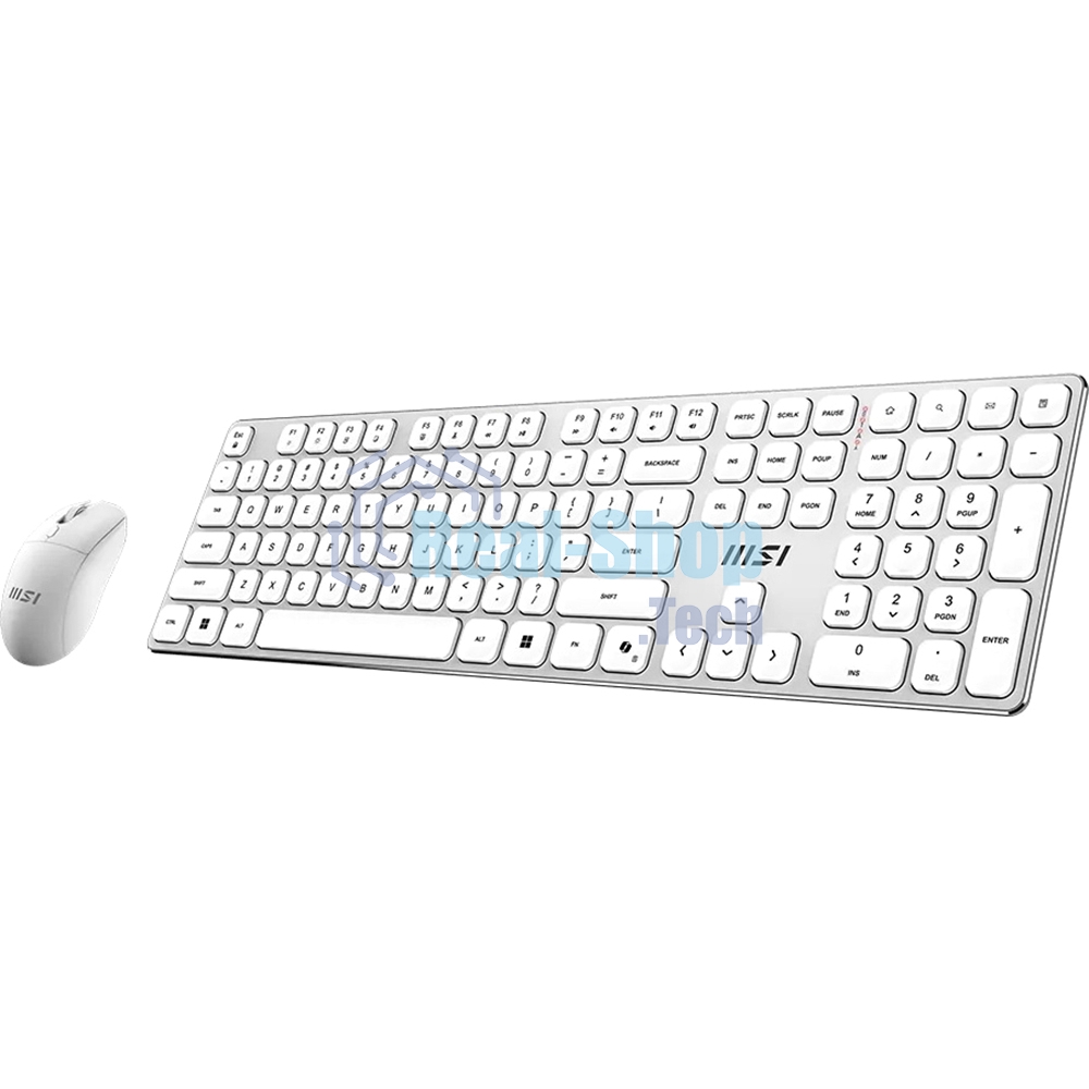 Комплект клавиатура и мышь MSI FORGE K210 W COMBO WHITE RU