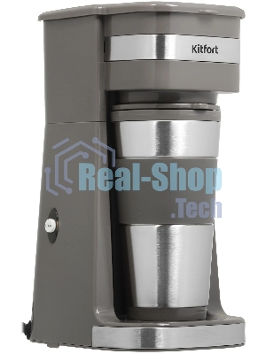 Кофеварка капельная Kitfort КТ-7316 750Вт коричневый/нержавеющая сталь