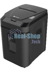 Шредер ГЕЛЕОС АП40-4, DIN P-4 (4 ур-нь секр.), фрагмент 3,9х12мм, АВТОПОДАЧА 170 лист (70г/м2), пл.карты/скрепки/скобы, 37 литров