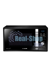 Микроволновая печь Samsung MS23F302TAK черный, 23 л, 800 Вт, переключатели - поворотный тактовый механизм/кнопки