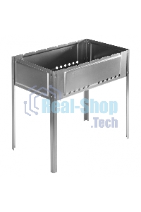 Мангал с ребрами жесткости 500x300x500 мм, Camping Palisad