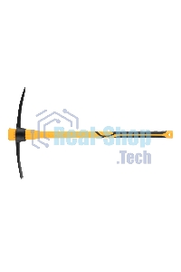 Кирка Denzel 1500 г, узкая, фиберглассовая обрезиненная рукоятка 900 мм