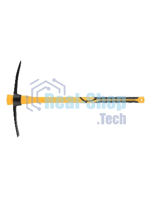 Кирка Denzel 1500 г, узкая, фиберглассовая обрезиненная рукоятка 900 мм