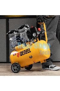 Компрессор Denzel DLS950/24 безмаслянный малошумный 950 Вт, 165 л/мин,ресивер 24 л