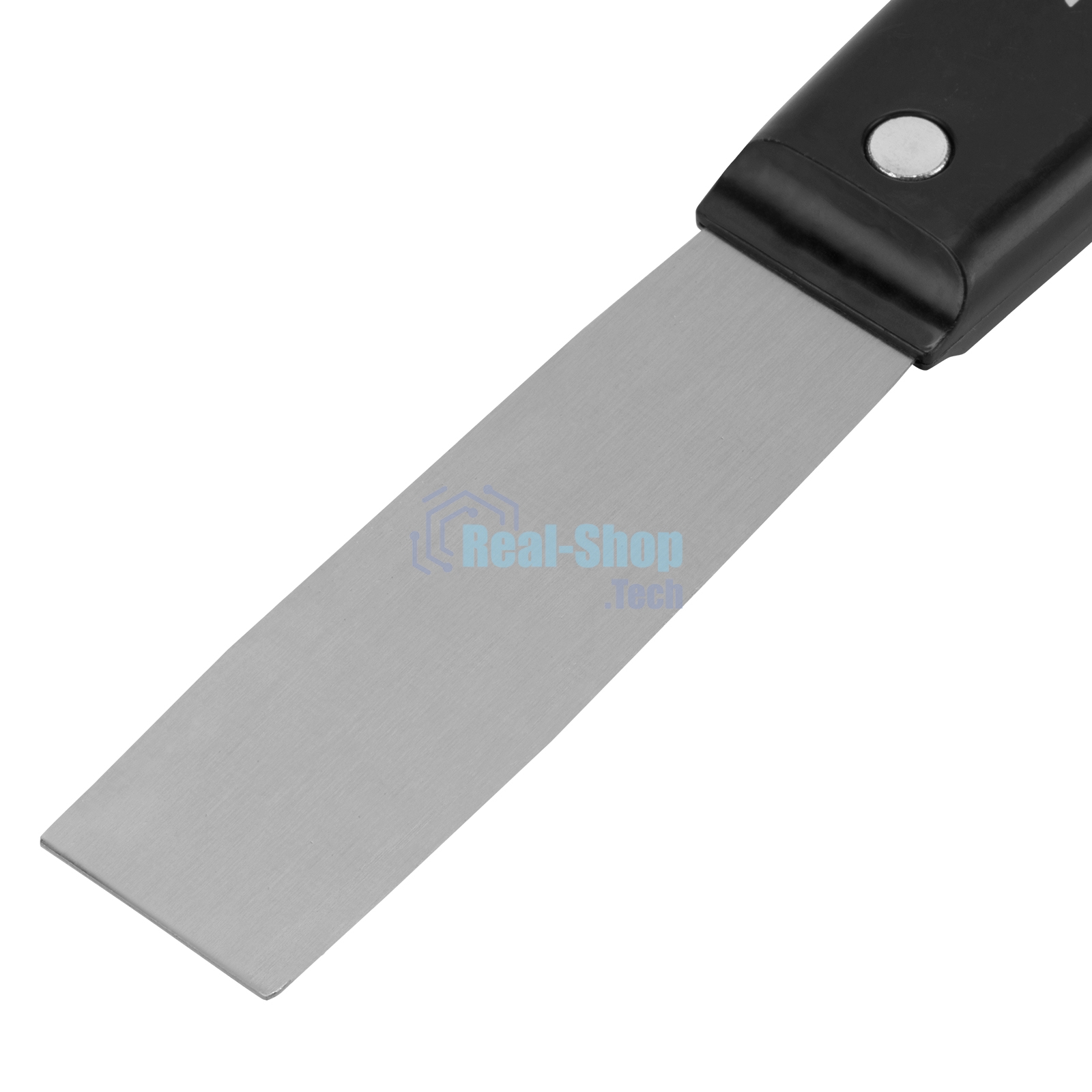 Шпательная лопатка Sparta стальная, 25 мм, полированная, пластмассовая ручка