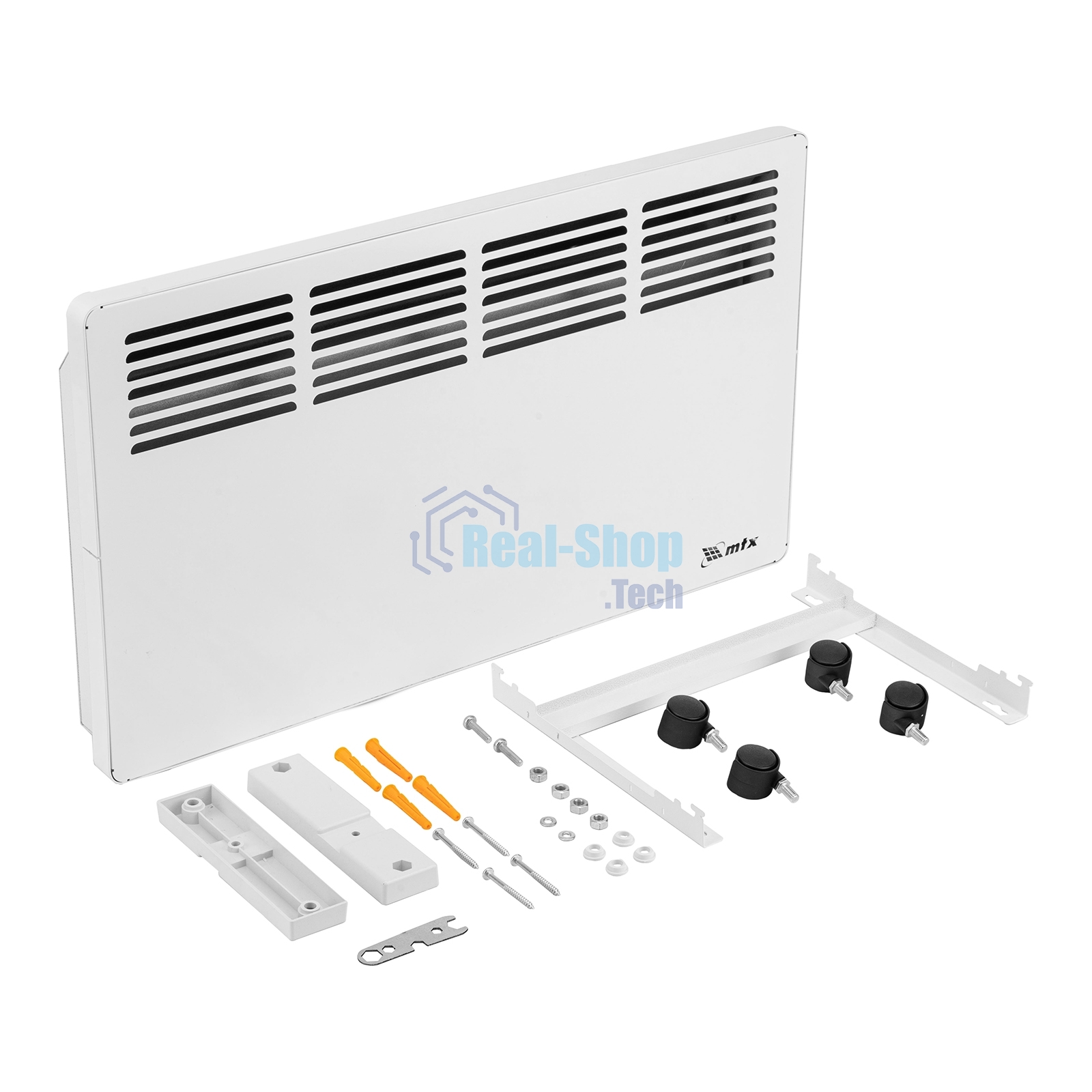 Конвектор MTX КМ-1500.2 белый, 1500 Вт, 20 м2, термостат
