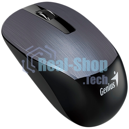 Мышь беспроводная Genius NX-7015 серебристый, 1200 dpi, радиоканал, USB, кнопки - 3