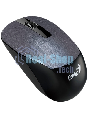 Мышь беспроводная Genius NX-7015 серебристый, 1200 dpi, радиоканал, USB, кнопки - 3