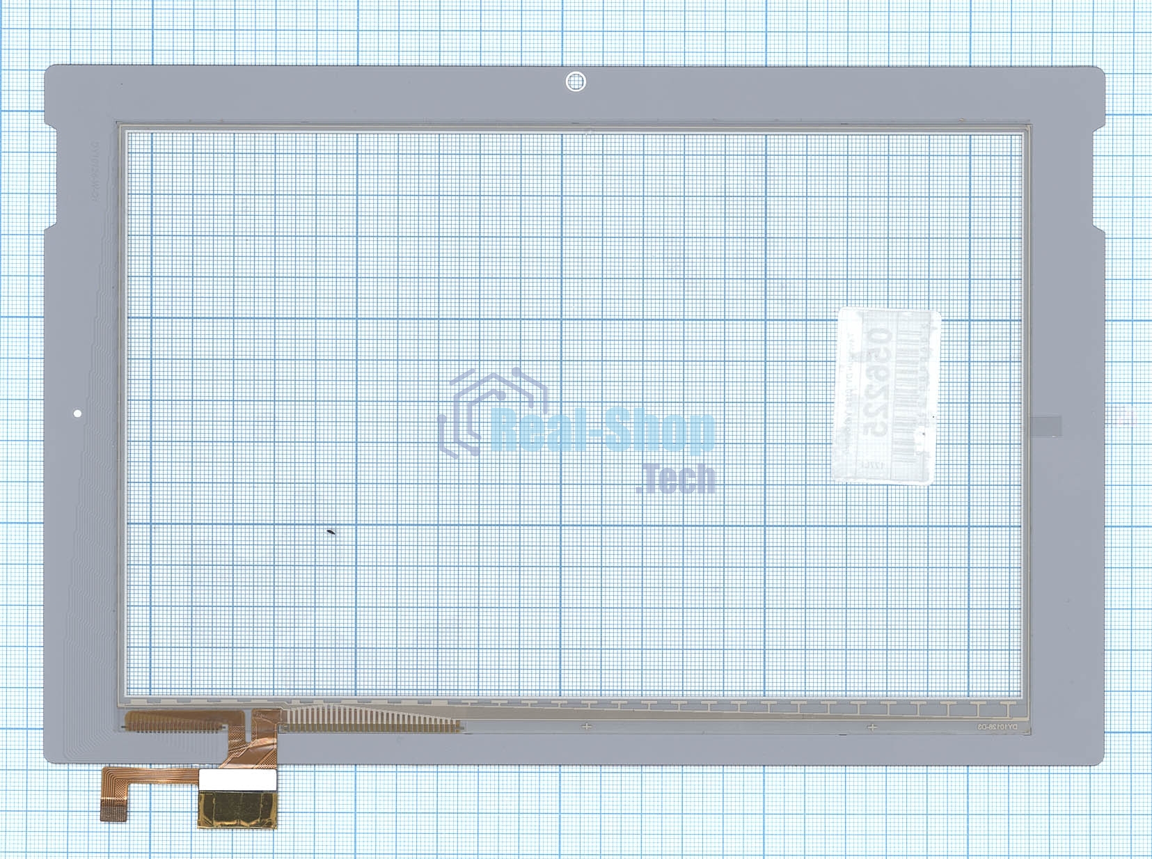 Сенсорное стекло (тачскрин) DY10118 (V4) белое