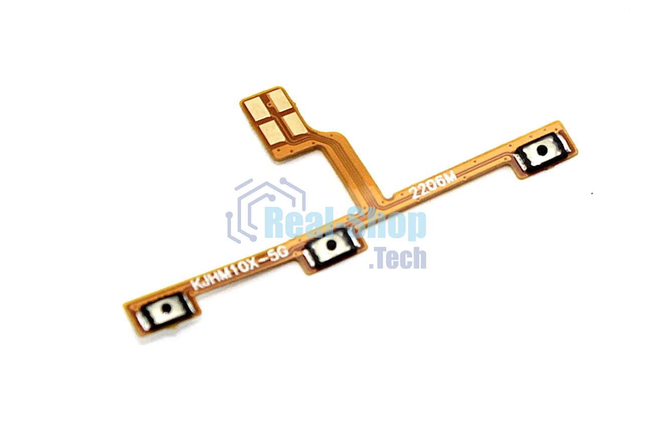 Шлейф кнопки включения и кнопок громкости для Xiaomi Mi Note 10 Lite