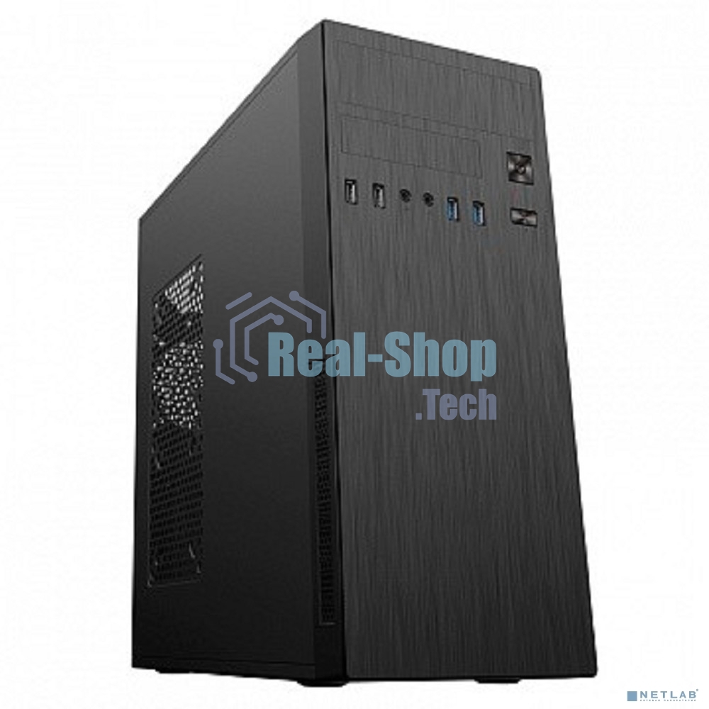 Компьютерный корпус MidiTower Powerman DA812BK черный PM-500ATX-F 2хUSB 2.0+2хUSB 3.0 Audio ATX
