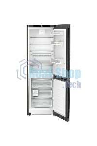 Холодильник Liebherr CNBDB 5223-22 001 черная нержавеющая сталь двухкамерный 225/94л морозилка снизу, No Frost