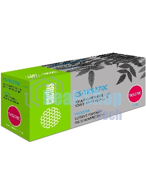 Картридж лазерный Cactus CS-TK5270C голубой (6000 стр.) для Kyocera ECOSYS P6230cdn, M6230cidn, M6630cidn