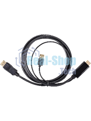 Кабель-переходник HDMI(M) +USB---> DP(M) 4K*60Hz 1.8M, VCOM