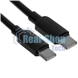 Кабель Hoco X96 Hyper 27W TYPE-C USB (m)-USB Type-C (m) 1м черный коробка
