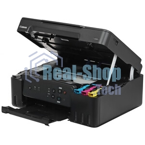 МФУ струйное Canon PIXMA G3430 (5989C009), A4, цветное, печ. 11 стр/мин. (ч/б) 6 стр/мин. (цвет), скан. до 3.16 стр/мин., 4800 x 1200 dpi (печать) 600x1200dpi (скан.), USB, Wi-Fi, Air Print, Mopria