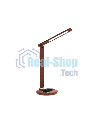 Светодиодная настольная лампа с беспроводной зарядкой Ambrella light DE522 BR коричневый LED 3000-6400K 8W