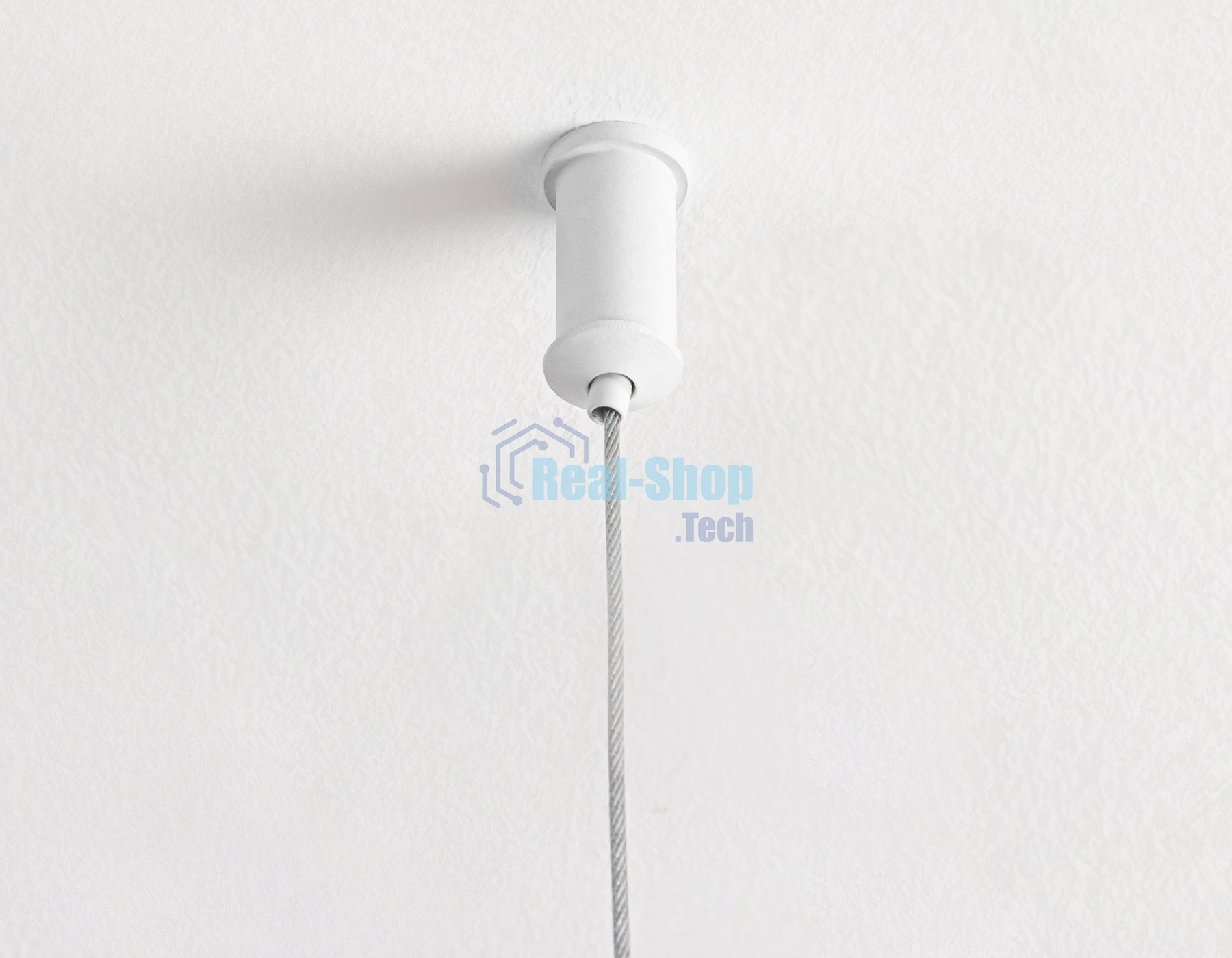 Подвесной светодиодный светильник Ambrella light FL5521/2+6 WH белый 45W 3000K/4200K/6400K D600/400*1300 (без ПДУ)
