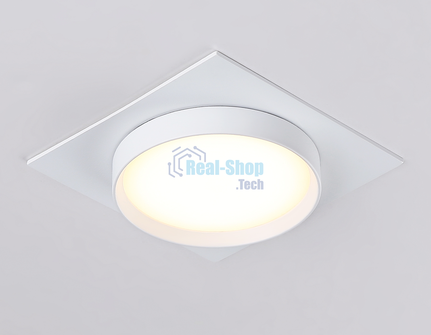 Светильник Ambrella light TN5229 WH белый GX53 110*110*35