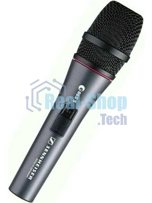 Микрофон Sennheiser e 865-S конденсаторный вокальный, суперкардиоида, бесшумный выключатель ON/OFF, 20 - 20000 Гц