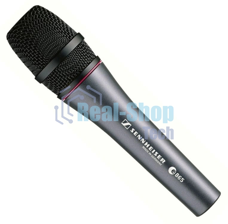 Микрофон проводной Sennheiser E 865 серый