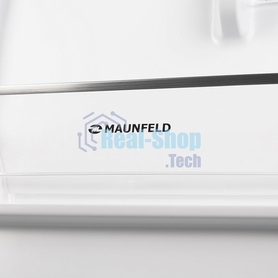 Холодильник Maunfeld MFF185SFW белый двухкамерный 213/104л морозилка снизу