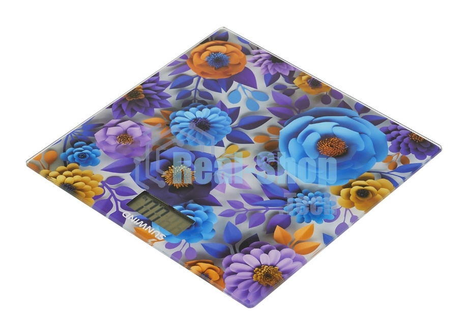 Весы напольные электронные SunWind SSB051 макс.180кг рисунок