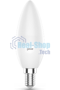 Лампа светодиодная Свеча Gauss 6W E14 RGbW+димирование LED 1/10/100