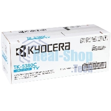 Картридж лазерный Kyocera TK-5380C 1T02Z0CNL0 голубой (10000 стр.) для Kyocera PA4000cx/MA4000cix/MA4000cifx