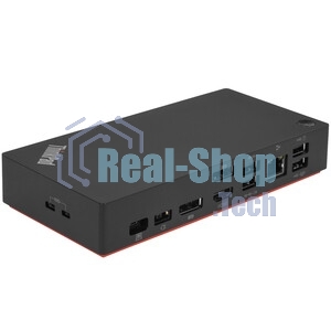 USB-концентратор Lenovo 40AY0090CN ThinkPad Universal USB-C Dock 2x DP 1.4, 1x HDMI 2.0, 3x USB 3.1, 2x USB 2.0, 1x USB-C, 1x RJ-45, 1x Combo Audio Jack 3.5мм pi