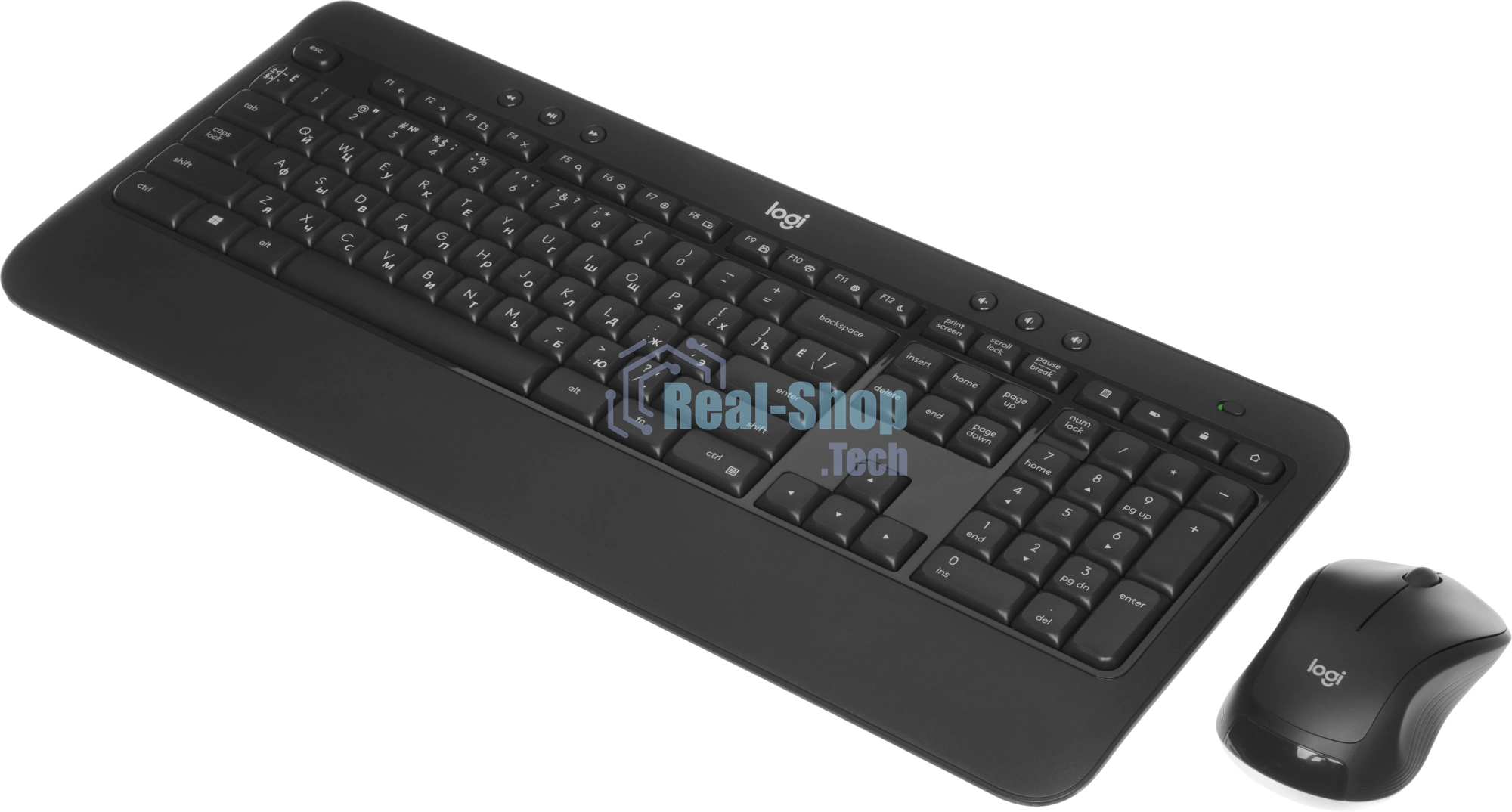 Комплект клавиатура+мышь Logitech MK540 беспроводной, USB, 1000 DPI, чёрный