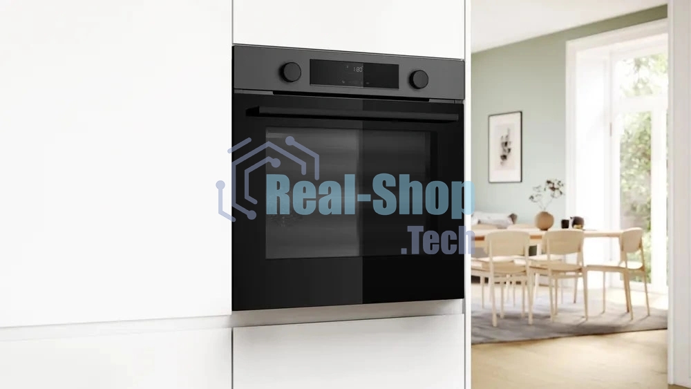 Духовой шкаф электрический Bosch HUA736EG0T черный