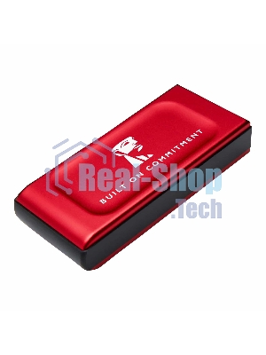 Внешний SSD Kingston XS1000, 2TB, USB 3.2 Gen 2 Type-C, R/W 1050/1000, красный