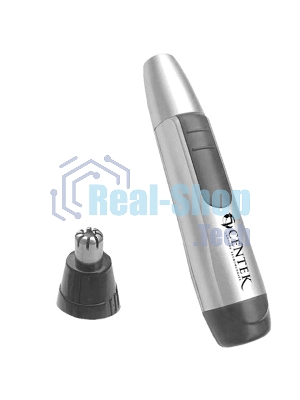 Триммер Centek CT-2180 (серый/черный) для носа и ушей, питание 1хАА (в комплекте не поставляются)