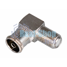 Переход гнездо F-гнездо TV угловой PROCONNECT