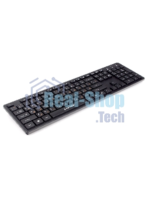 Клавиатура проводная Gembird KB-8360U, USB, черный