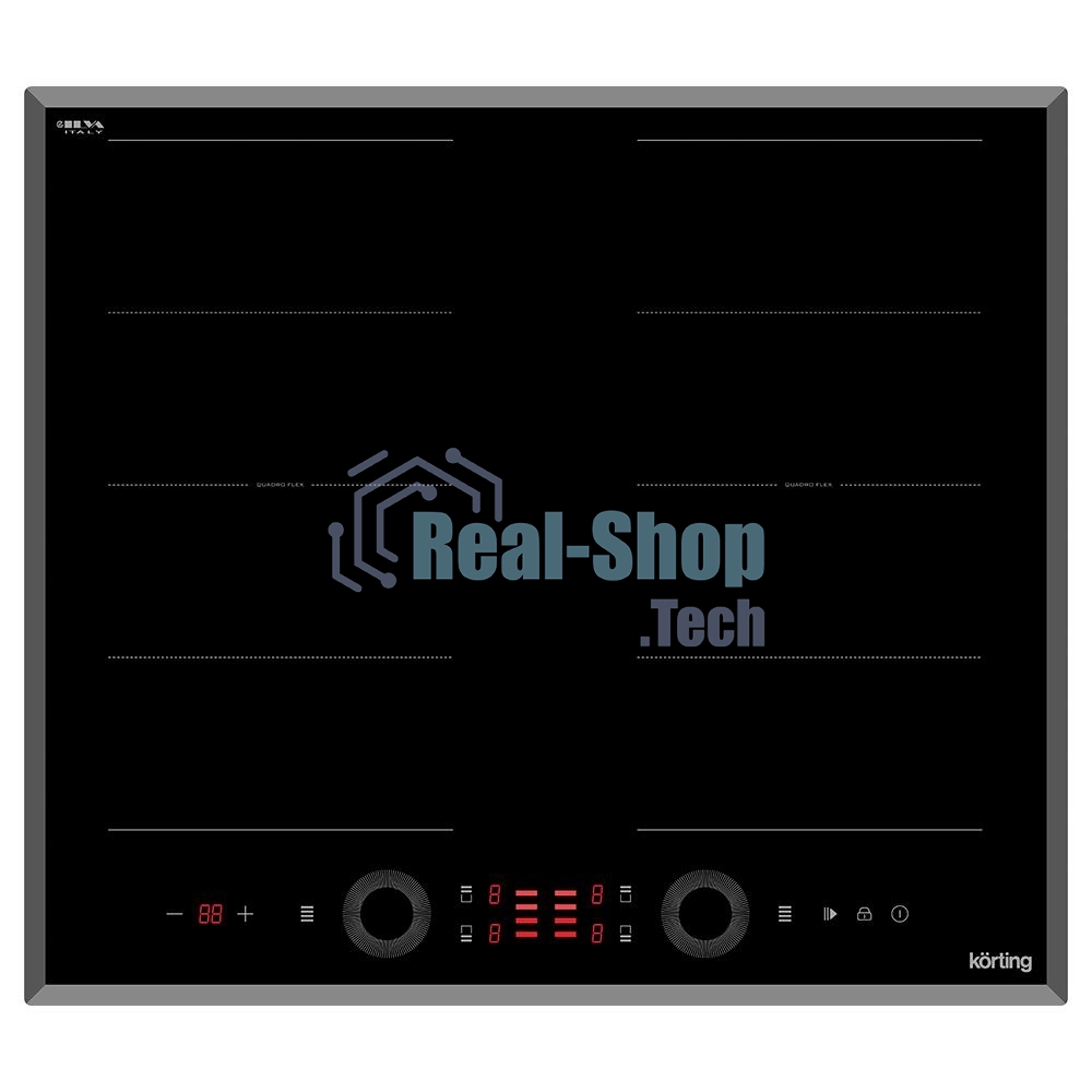 Индукционная варочная панель Korting HIB 68700 B Quadro