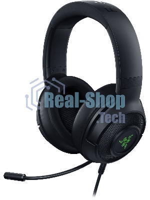 Гарнитура Razer Kraken V3 X чёрный, проводная, USB