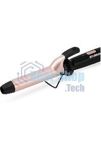 Щипцы Hyundai H-HS1422 40Вт макс.темп.:200С покрытие:керамико-турмалиновое черный