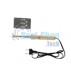 Паяльник Sparta с ручкой из дерева, 30 Вт, 220 В