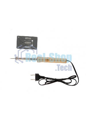 Паяльник Sparta с ручкой из дерева, 30 Вт, 220 В