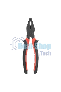 Плоскогубцы Matrix черный Nickel, 200 мм, комбинированные, двухкомпонентные рукоятки