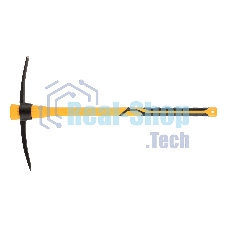 Кирка Denzel 1500 г, узкая, фиберглассовая обрезиненная рукоятка 900 мм